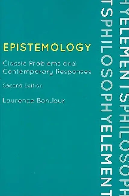 Epistemology (English, Laurence Bonjour)