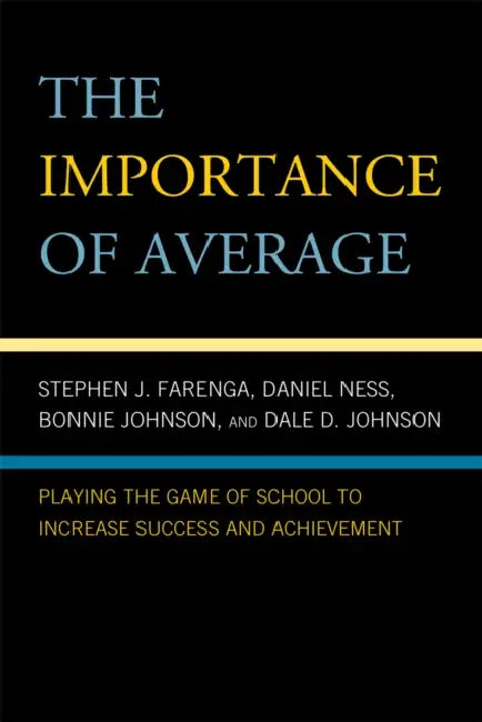 Importance of Average (English, Stephen Farenga | Daniel Ness | Dale D. Johnson)