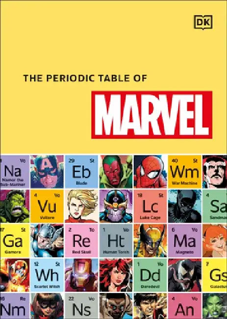 The Periodic Table of Marvel (English, Melanie Scott)