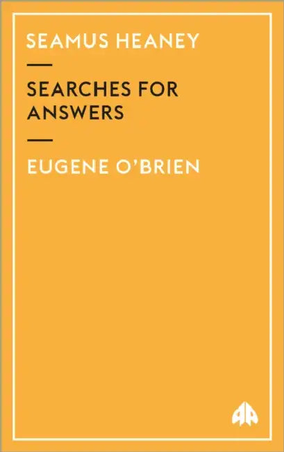 Seamus Heaney (English, Eugene O'Brien)