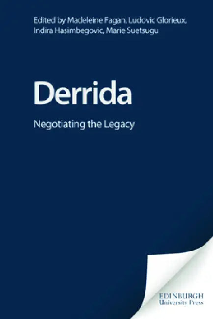Derrida (English, Madeleine Fagan | Ludovic Glorieux | Indira Hasimbegovic)
