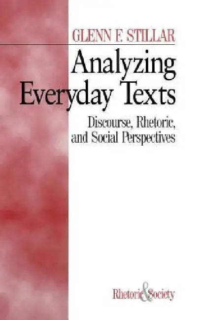 Analyzing Everyday Texts (English, Glenn Stillar)