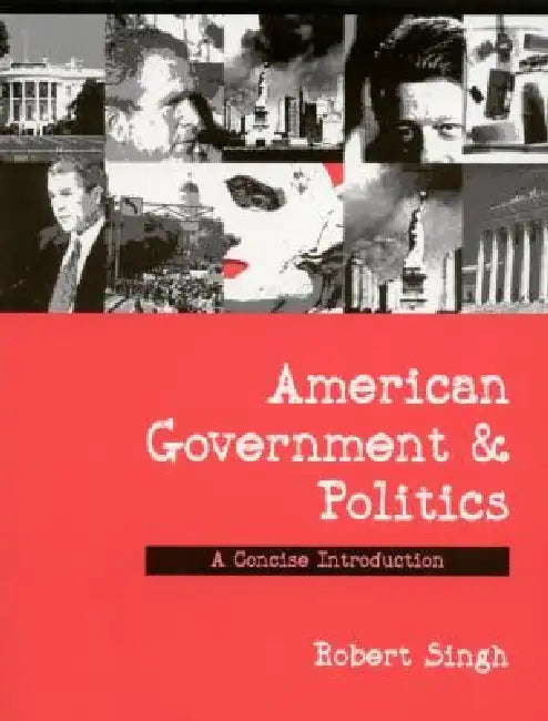 American Government and Politics (English, Robert P. Singh)