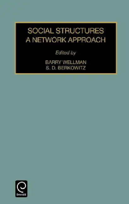 Social Structures (English, Barry Wellman | S. D. Berkowitz)