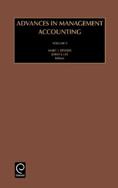 Advances in Management Accounting (English, John Y. Lee | Marc J. Epstein)