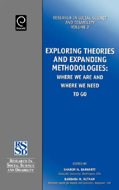 Exploring Theories and Expanding Methodologies (English, Sharon N. Barnartt | Barbara Altman)