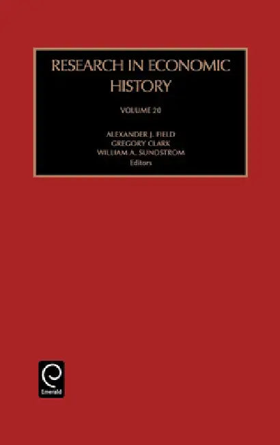 Research in Economic History (English, W. Sundstrom | G. Clark | A. J. Field)