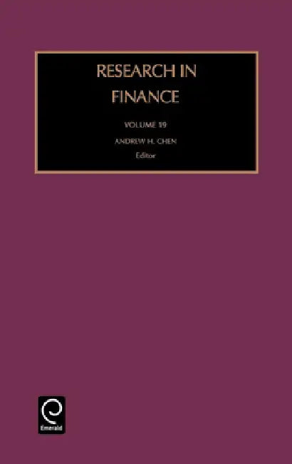 Research in Finance (English, Andrew H. Chen)