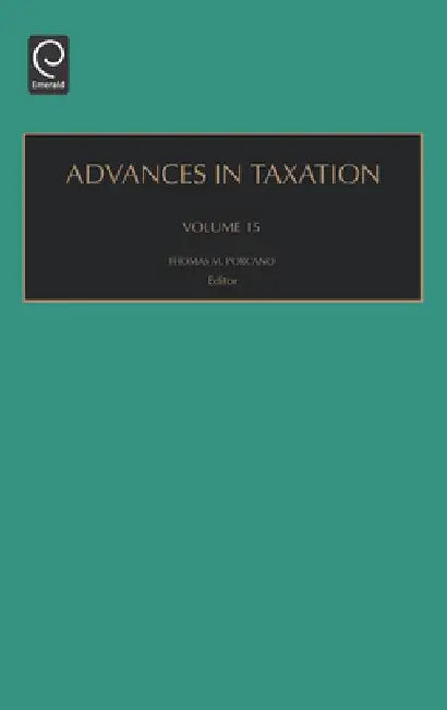 Advances in Taxation (English, Thomas M. Porcano)