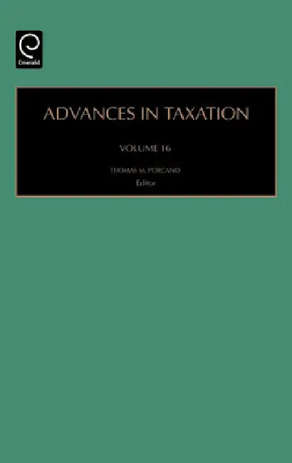 Advances in Taxation (English, Thomas M. Porcano)