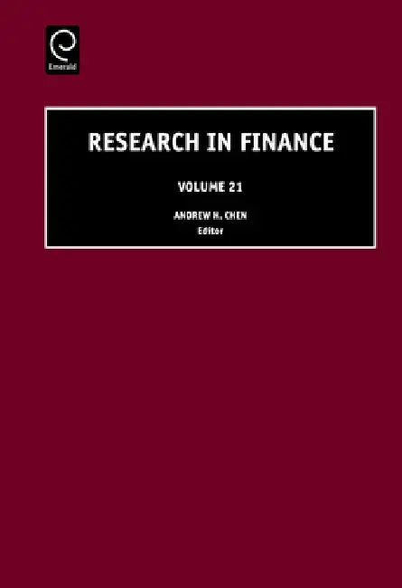 Research in Finance (English, Andrew H. Chen)