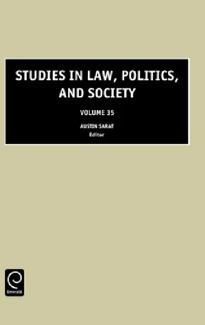 Studies in Law, Politics and Society (English, Austin Sarat)