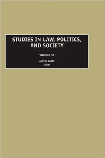 Studies in Law, Politics, and Society (English, Austin Sarat)