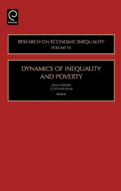 Dynamics of Inequality and Poverty (English, John Creedy | Guyonne Kalb)