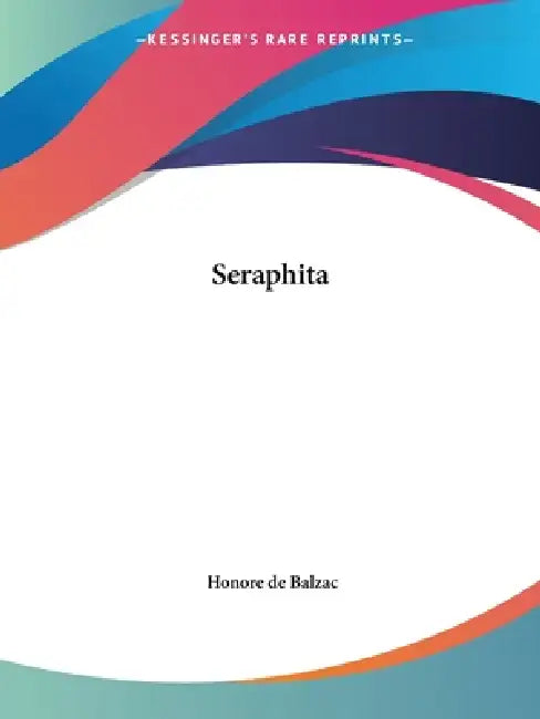 Seraphita (English, Honore De Balzac)