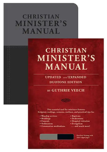 Christian Minister's Manual--Updated and Expanded Duotone Edition (English, Guthrie Veech)