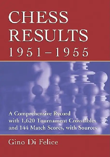 Chess Results, 1951-1955 (English, Gino Di Felice)
