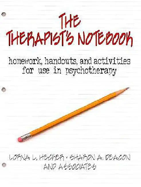 The Therapist's Notebook (English, Hecker Lorna L | Sharon A. Deacon)