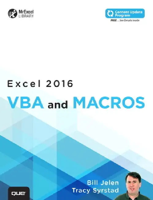 Excel 2016 VBA and Macros (English, Bill Jelen | Tracy Syrstad)