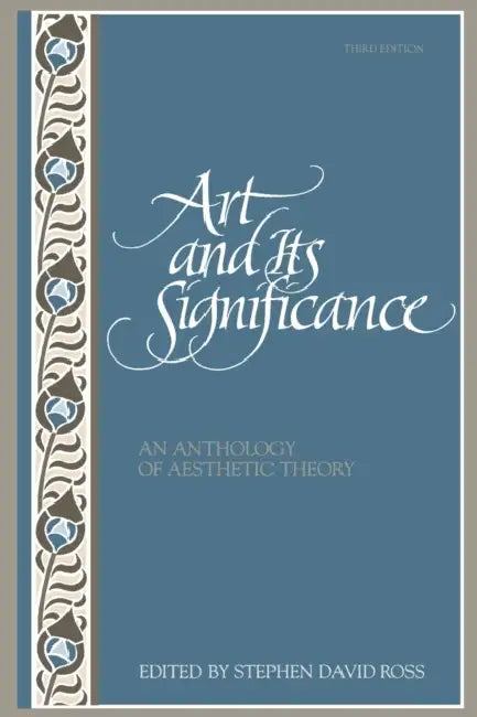 Art and Its Significance (English, Stephen David Ross)