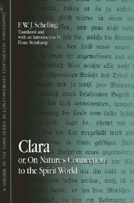 Clara (English, F. W. J. Schelling | Fiona Steinkamp | Fiona Steinkamp)