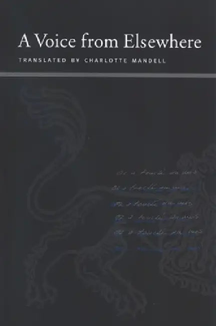 A Voice from Elsewhere (English, Maurice Blanchot | Charlotte Mandell)