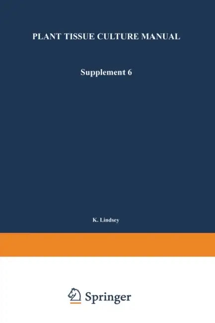 Plant Tissue Culture Manual (English, K. Lindsey)