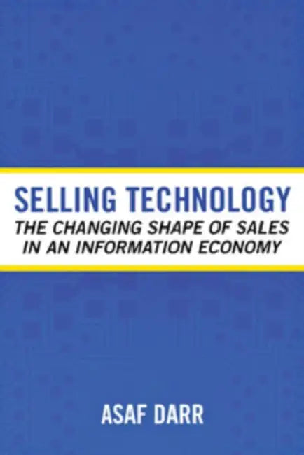 Selling Technology (English, Asaf Darr)