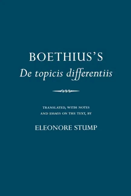 Boethius's de Topicis Differentiis (English, Boethius | Eleonore Stump)