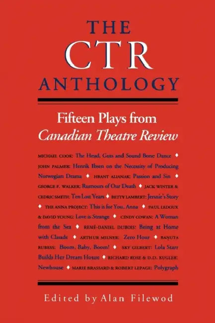 The CTR Anthology (English, Alan Filewod)