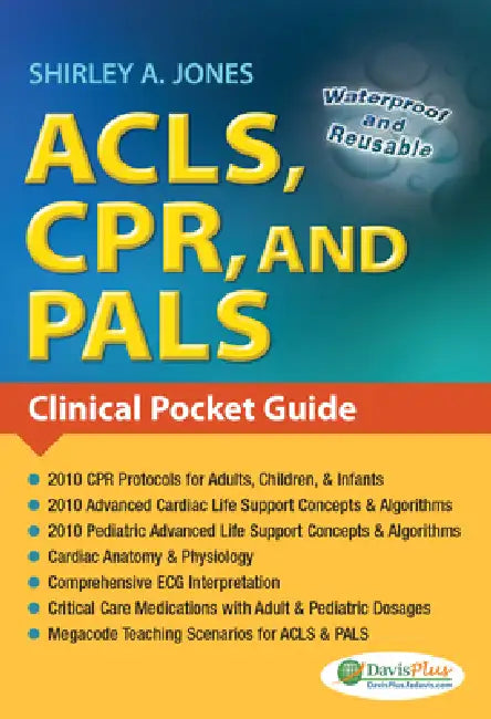 Acls, Cpr, and Pals (English, Shirley A. Jones)