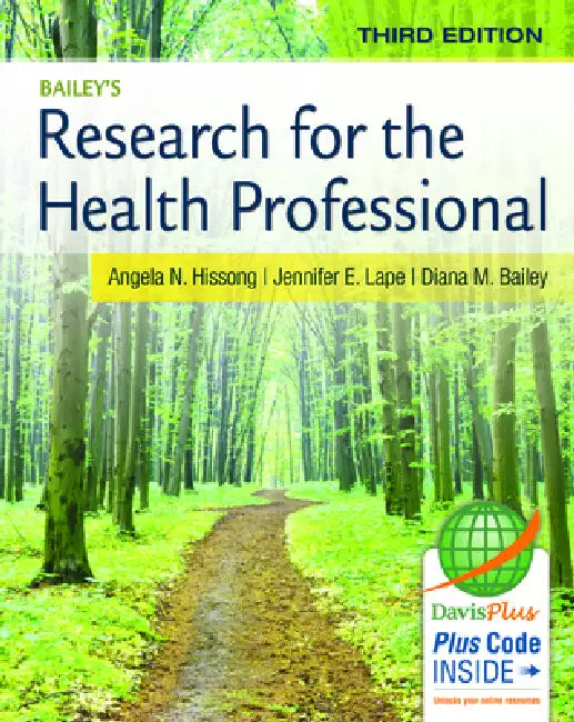 Bailey's Research for the Health Professional (English, Angela N. Hissong | Jennifer E. Lape | Diana M. Bailey)