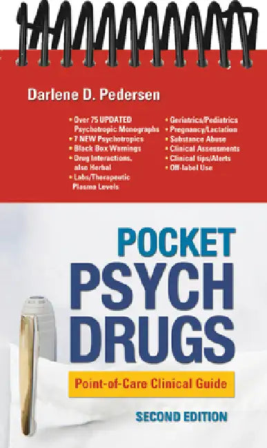 Pocket Psych Drugs (English, Darlene D. Pedersen)