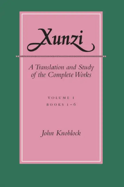 Xunzi (English, John Knoblock)