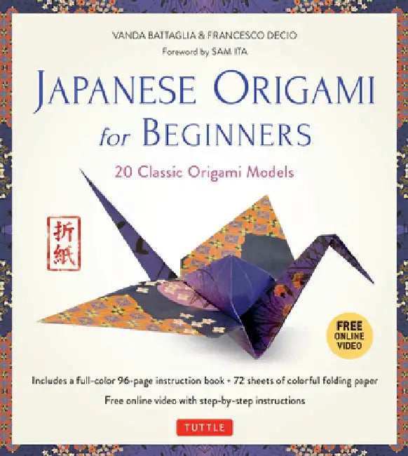 Japanese Origami for Beginners Kit (English, Vanda Battaglia)