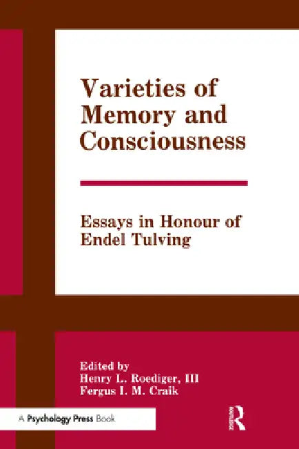 Varieties Of Memory And Consciousness (English, Henry L. Roediger Iii | Fergus Craik)