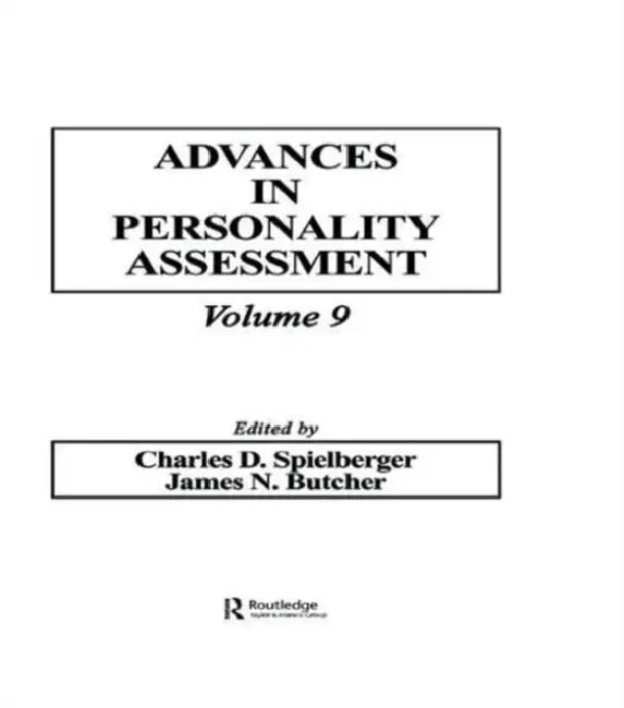 Advances in Personality Assessment (English, Charles D. Spielberger | James N. Butcher)