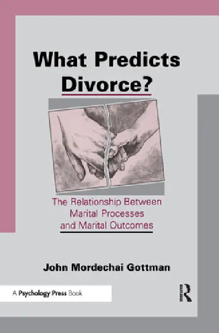 What Predicts Divorce? (English, John Mordechai Gottman)