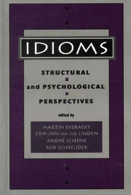 Idioms (English, Martin Everaert)