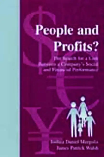 People and Profits? (English, Joshua Daniel Margolis | James P. Walsh)