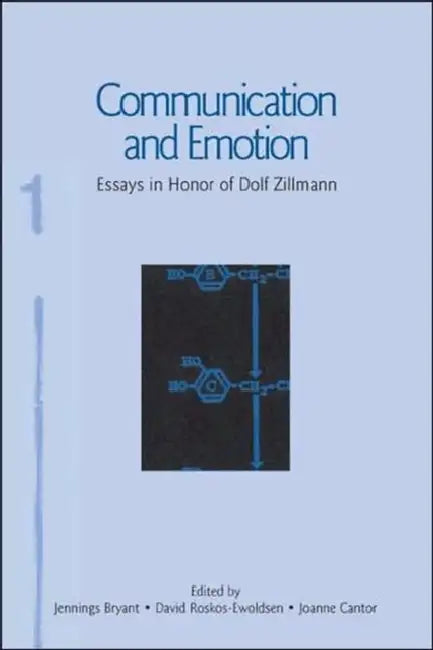 Communication and Emotion (English, Jennings Bryant | Roskos-Ewoldsen David | Cantor Joanne)