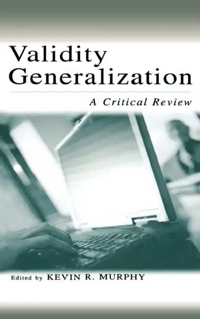 Validity Generalization (English, Kevin R. Murphy)