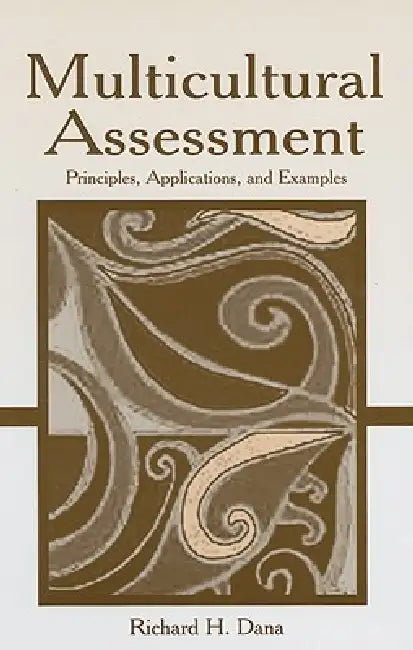 Multicultural Assessment (English, Richard H. Dana)