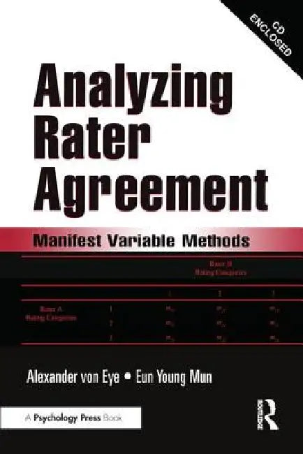 Analyzing Rater Agreement (English, Alexander Von Eye | Eun Young Mun)