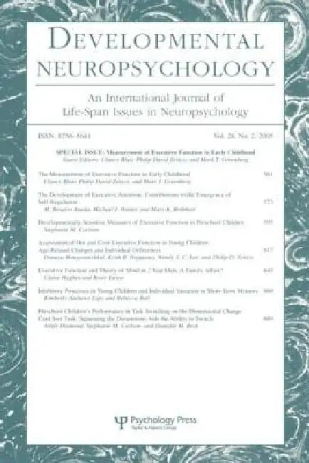 Measurement of Executive Function in Early Childhood (English, Clancy Blair | Philip D. Zelazo | Mark T. Greenberg)