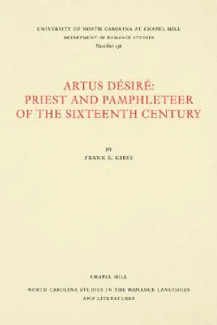 Artus Désiré (English, Frank S. Giese)