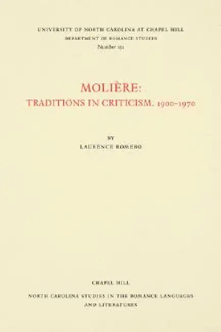 Molière (English, Laurence Romero)