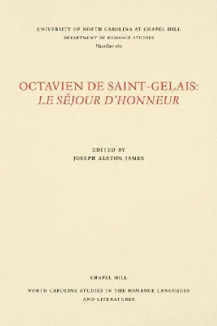 Octavien de Saint-Gelais (English, Joseph Alston James)