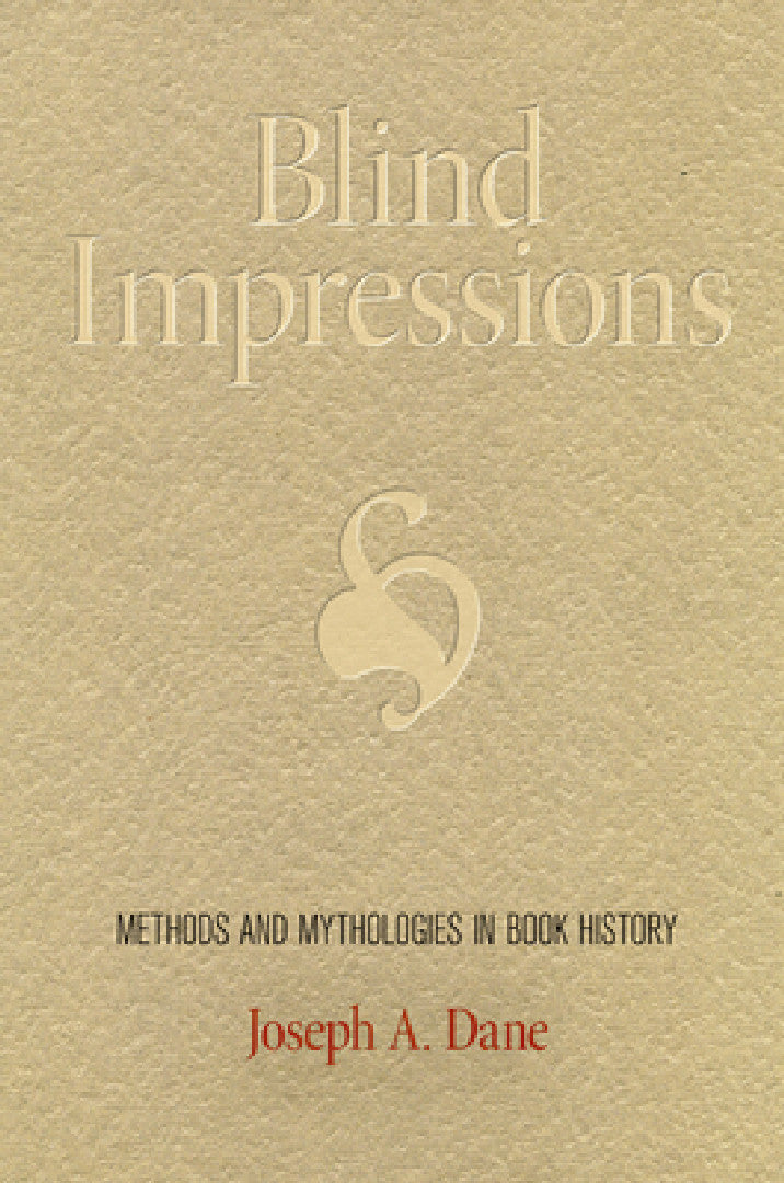 Blind Impressions (English, Joseph A. Dane)