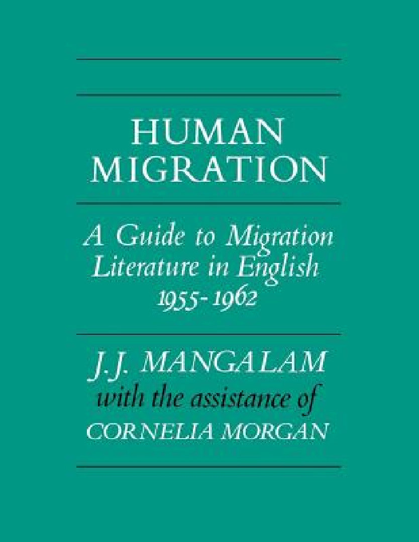 Human Migration (English, J. J. Mangalam | Cornelia Morgan)
